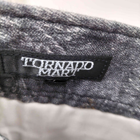 トルネードマート TORNADO MART 転写 トロンプルイユ ローライズ フレアパンツ Y2K レディース JPN:L