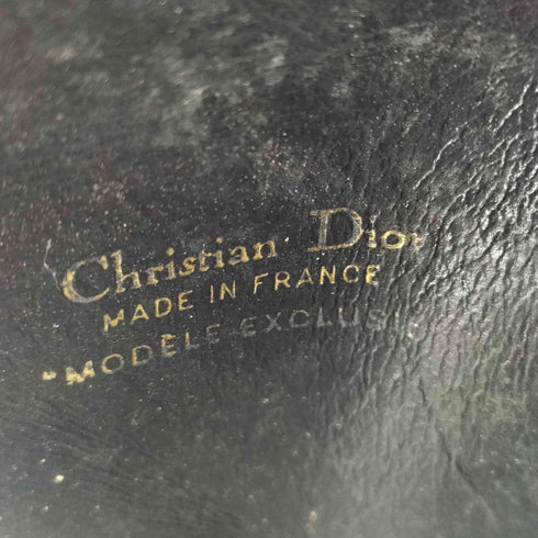 クリスチャンディオール Christian Dior トロッター ヴィンテージ 二つ折り財布 レディース