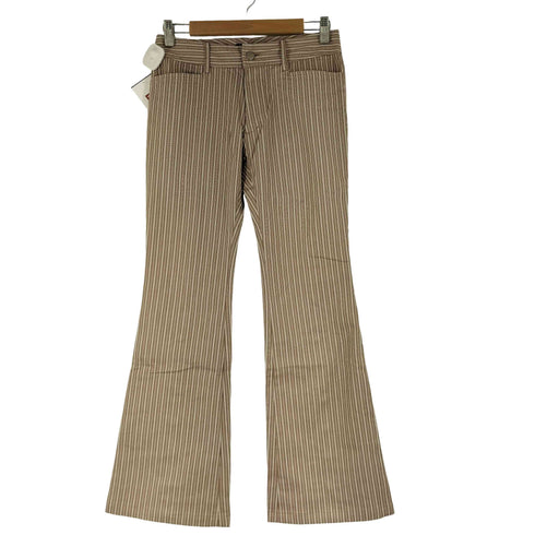 トルネードマートファム TORNADO MART FEMME 裾ボタンストライプパンツ レディース JPN:38