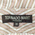 トルネードマートファム TORNADO MART FEMME 裾ボタンストライプパンツ レディース JPN:38