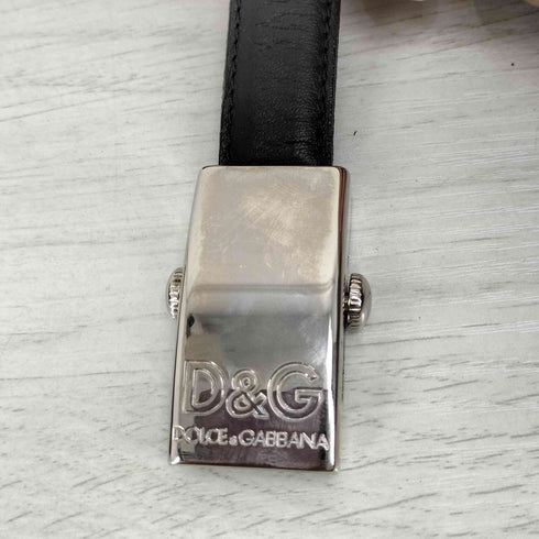ディーアンドジー D&G D&G刻印 レザーベルト レディース