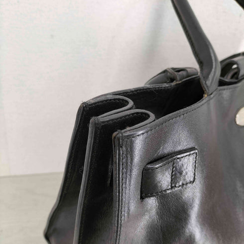 フルラ FURLA ロゴプレート レザーハンドバッグ レディース