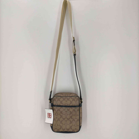 コーチ COACH ヘリテージ ストライプ シグネチャー ショルダーバッグ 斜め掛け メンズ