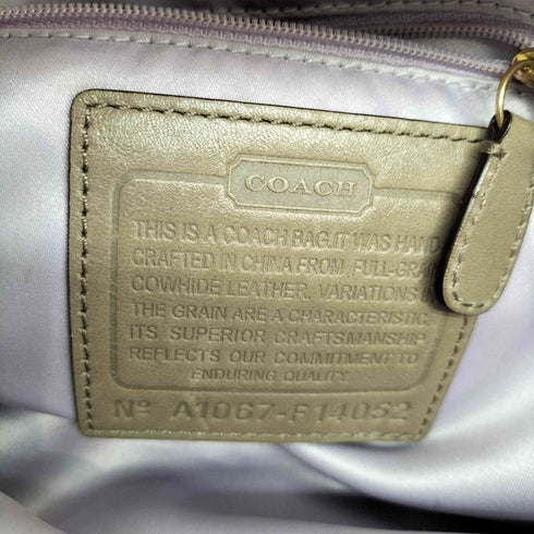 コーチ COACH レザー ハンドバッグ トートバッグ レディース