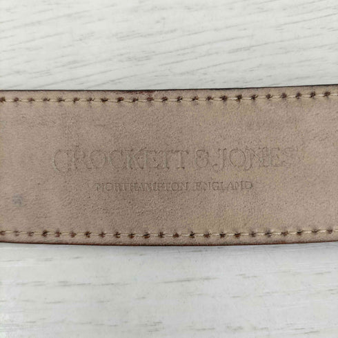 クロケットアンドジョーンズ CROCKETT&JONES CORDOVAN コードバン ベルト メンズ