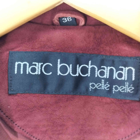 ペレペレ pelle pelle marc buchanan 90S レザー スウェード 総裏 1B テーラード ジャケット メンズ 36