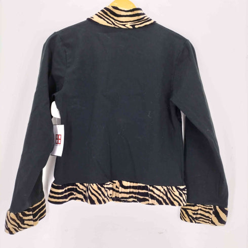 Y2K ヒョウ柄 ゼブラ柄 ジャケット レディース