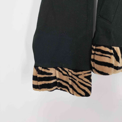 Y2K ヒョウ柄 ゼブラ柄 ジャケット レディース
