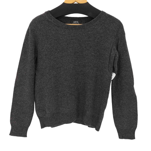 アーペーセー A.P.C. ウールクルーネックニット レディース import:S
