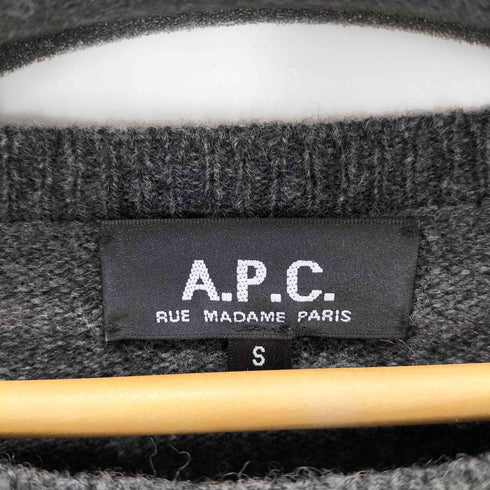 アーペーセー A.P.C. ウールクルーネックニット レディース import:S