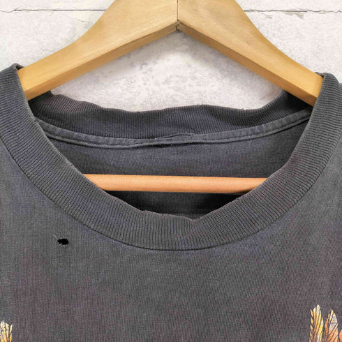ハーレーダビッドソン HARLEY-DAVIDSON 襤褸 フェード 両面プリントクルーネックS/S Tシャツ メンズ