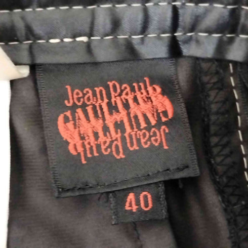 ジャンポールゴルチエ Jean Paul GAULTIER サテンライクポリワイドパンツ メンズ 40