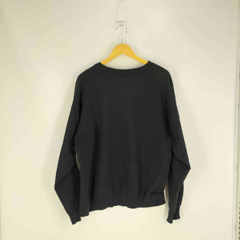 ヘインズ Hanes 90-00s 裏起毛 ポリコットン クルーネックスウェット メンズ import:L