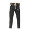 alistair fraiser ダメージ加工カーゴブラックデニムパンツ import メンズ XS