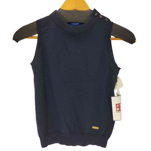 ブルーレーベルクレストブリッジ BLUE LABEL CRESTBRIDGE モックネックベスト レディース 36