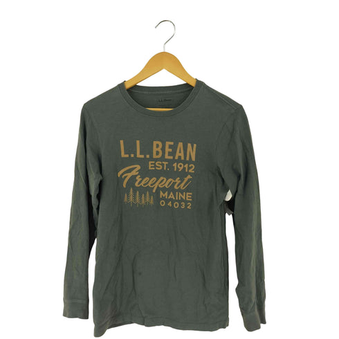 エルエルビーン L.L.Bean プリント長袖Tシャツ レディース S