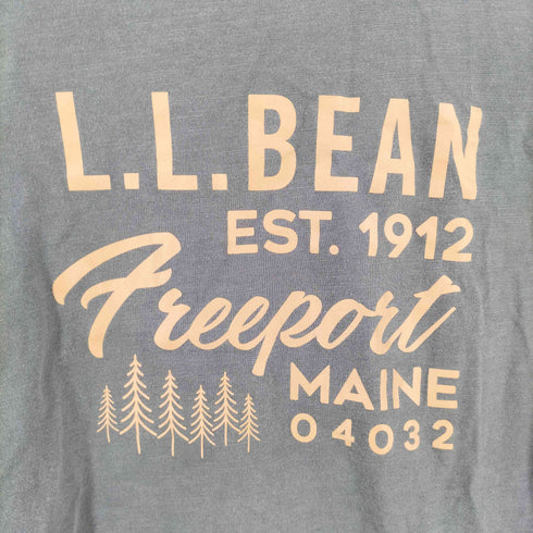 エルエルビーン L.L.Bean プリント長袖Tシャツ レディース S