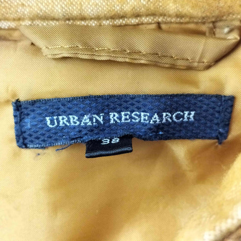 アーバンリサーチ URBAN RESEARCH ツイード ダウンジャケット メンズ 38