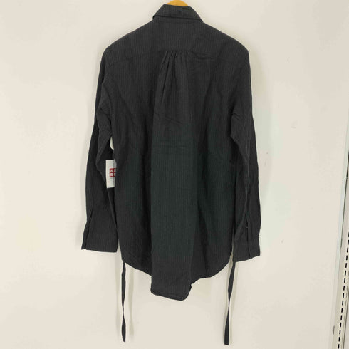 カズユキクマガイアタッチメント KAZUYUKI KUMAGAI ATTACHMENT Cu/Ry/RaピンストライプカシュクールL/S 2WAYシャツ メンズ JPN:2