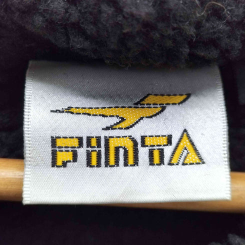 FINTA フィンタ サッカー クラブチーム ロゴプリント ベンチコート 裏地ボア メンズ
