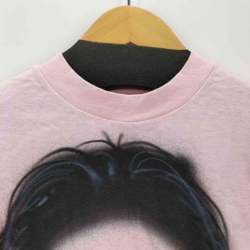 ヘインズ Hanes USA製 シングルステッチ スプレーデザインクルーネックTシャツ メンズ import:M