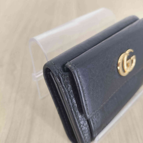グッチ GUCCI GGマーモント レザー 3つ折り財布 レディース