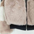 ベルシュカ BERSHKA ミックスフェイクファー ジャケット レディース import:S