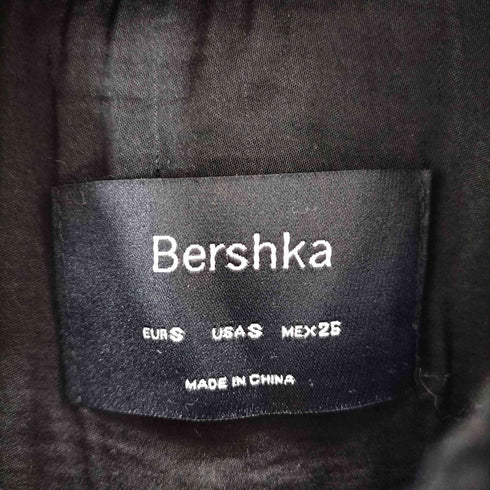 ベルシュカ BERSHKA ミックスフェイクファー ジャケット レディース import:S