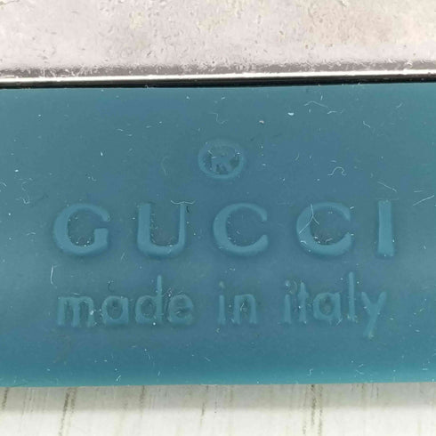 グッチ GUCCI ロゴ ラバー キーホルダー メンズ