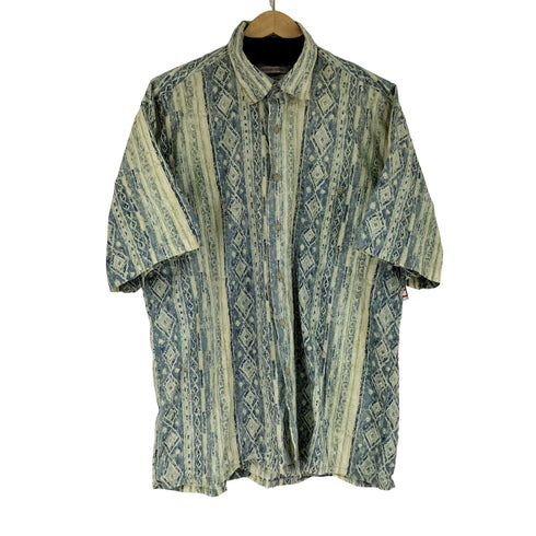burma bibas S/S 総柄シャツ メンズ import:L