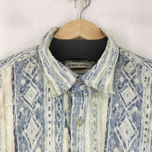 burma bibas S/S 総柄シャツ メンズ import:L