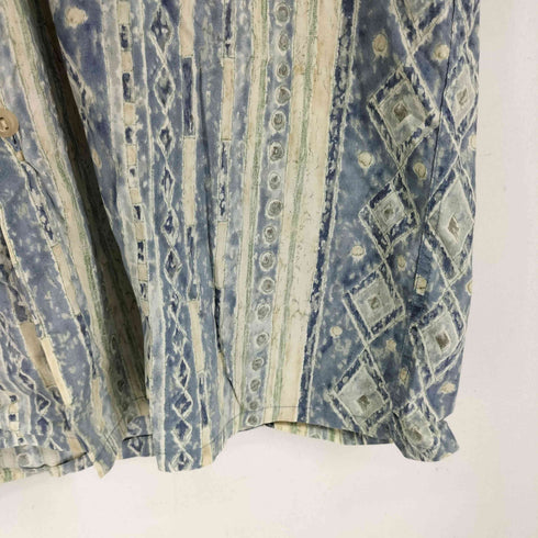 burma bibas S/S 総柄シャツ メンズ import:L