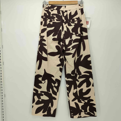 ロクビューティーアンドユースユナイテッドアローズ 6 BEAUTY & YOUTH UNITED ARROWS LEAF PRINT PANTS レディース JPN:36