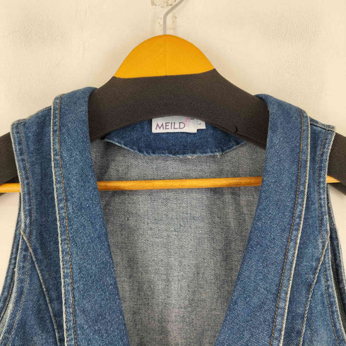 MEILD デニムベスト レディース import:L