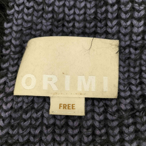 オリミ ORIMI 23SS シャギー フーディー マフラー メンズ FREE