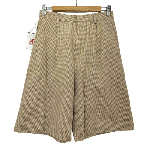 ロクビューティーアンドユースユナイテッドアローズ 6 BEAUTY & YOUTH UNITED ARROWS 25SS チェック ショート パンツ レディース JPN:36