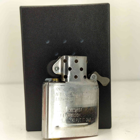 ジッポ ZIPPO USA製 LEATHER EMBLEM メンズ