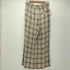 ロクビューティーアンドユースユナイテッドアローズ 6 BEAUTY & YOUTH UNITED ARROWS NEP CHECK PANTS レディース JPN:38