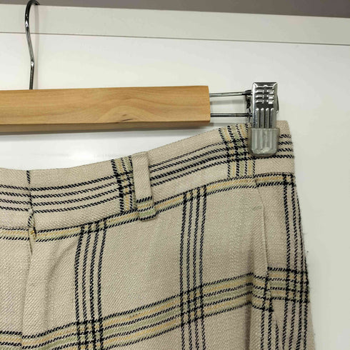 ロクビューティーアンドユースユナイテッドアローズ 6 BEAUTY & YOUTH UNITED ARROWS NEP CHECK PANTS レディース JPN:38