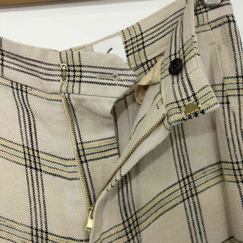 ロクビューティーアンドユースユナイテッドアローズ 6 BEAUTY & YOUTH UNITED ARROWS NEP CHECK PANTS レディース JPN:38