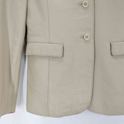 MELS 本革 レザー テーラードジャケット レディース