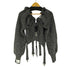24ANS ニット ジップアップカーディガン レディース import:M