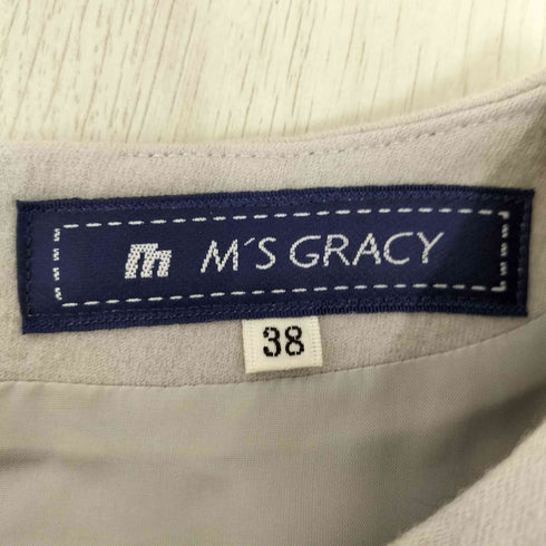 エムズグレイシー Ms GRACY ウール デザインワンピース レディース JPN:38