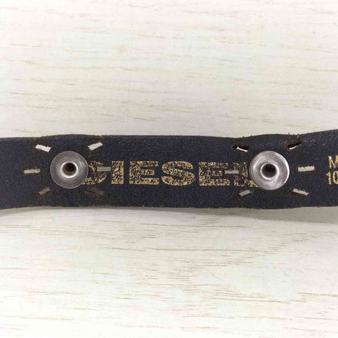 ディーゼル DIESEL カウレザースタッズベルト y2k メンズ 80/32