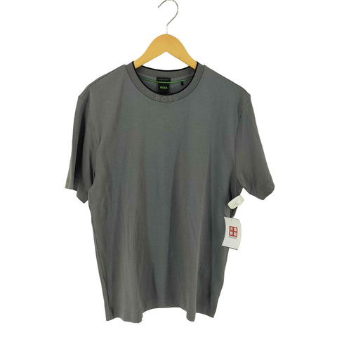 ボス BOSS luxury cotton ロゴ入り tシャツ メンズ import:S
