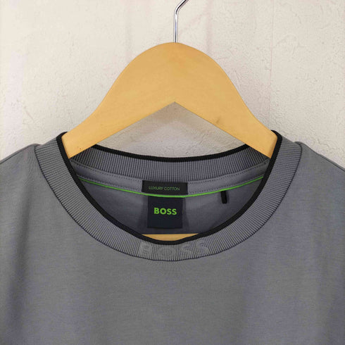 ボス BOSS luxury cotton ロゴ入り tシャツ メンズ import:S