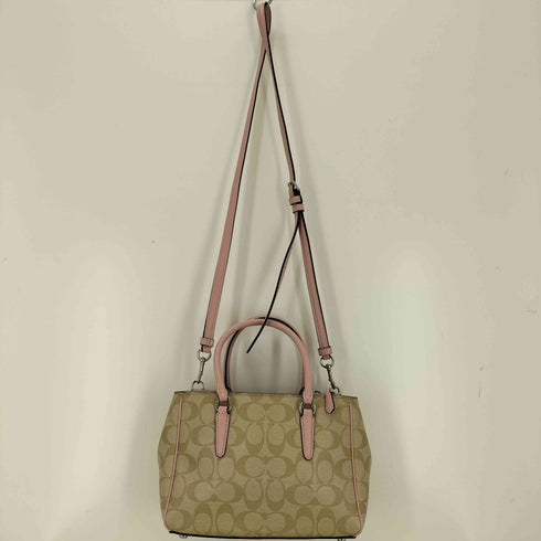 コーチ COACH シグネチャー 2WAY ハンドバッグ PVC レディース