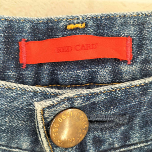 RED CARD スキニースリムデニムパンツ レディース 23
