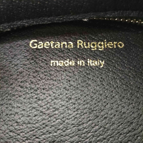 Gaetana Ruggiero MADE IN ITALY ダブルジップ2WAYショルダーバッグ レディース