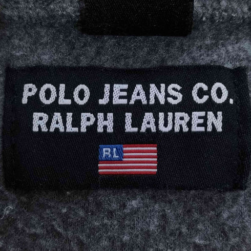 ポロジーンズカンパニーラルフローレン POLO JEANS COMPANY RALPH LAUREN 90S~00S フリース ハーフジップ プルオーバー メンズ import:XL